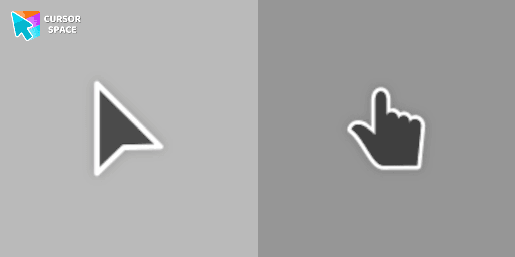 Bibata Ghost Cursor cursor pack